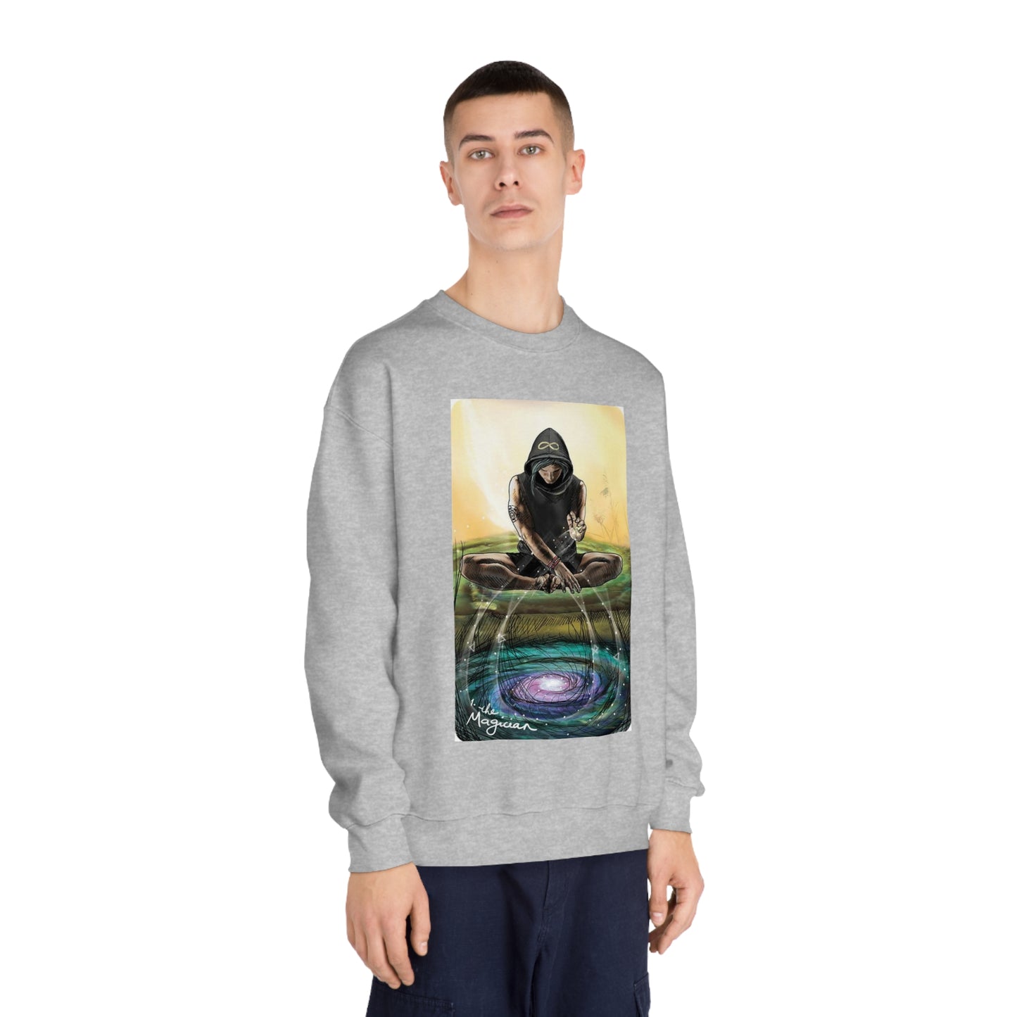 Light Seers Magician Tarot Card DryBlend® Crewneck