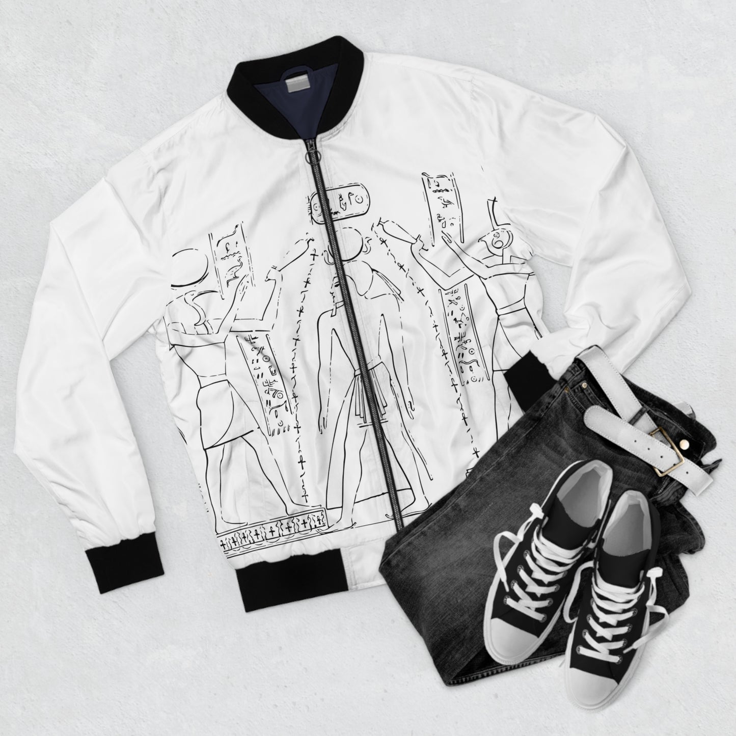 Thoth Men's Bomber Jacket (AOP)