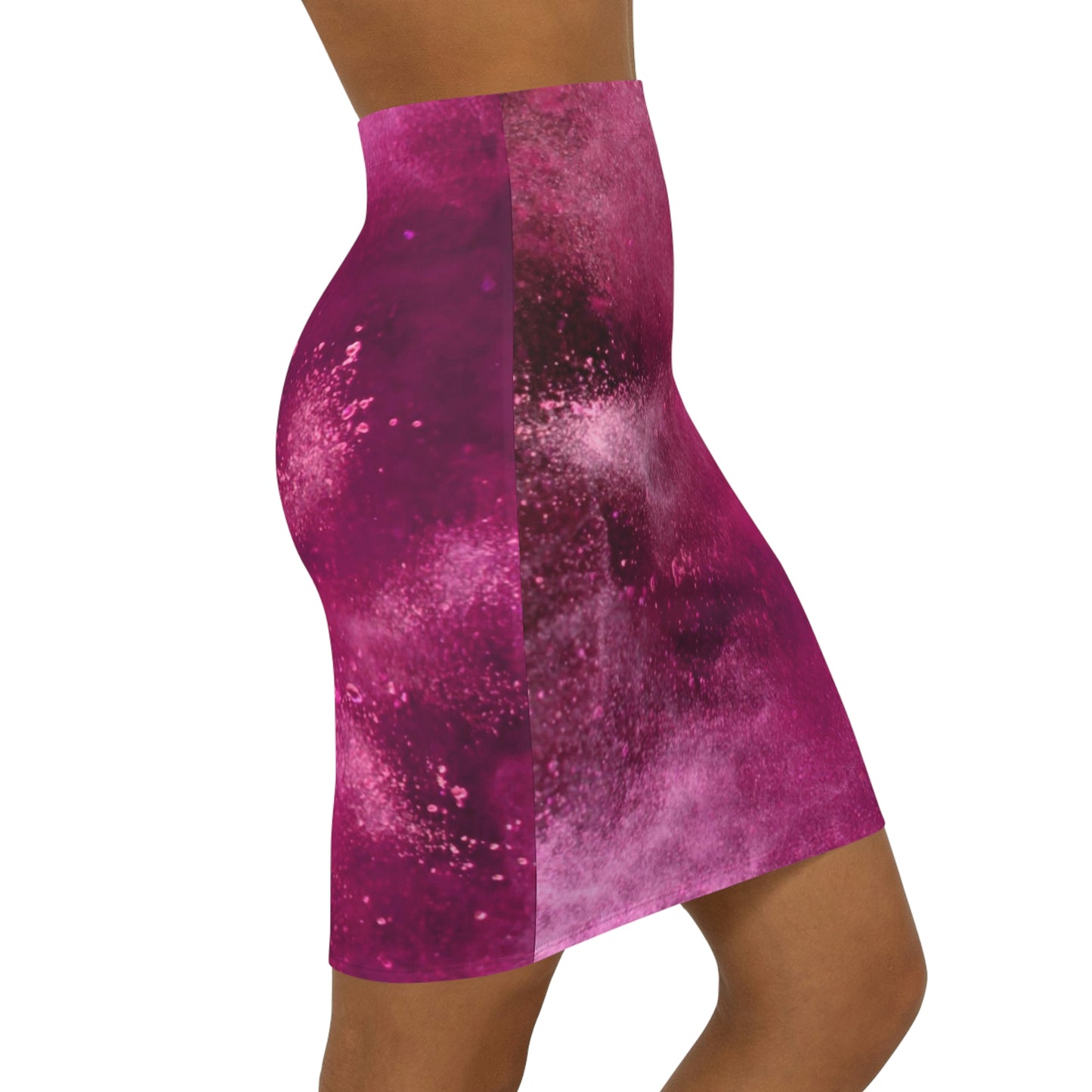 Pink Nebula Mini Skirt
