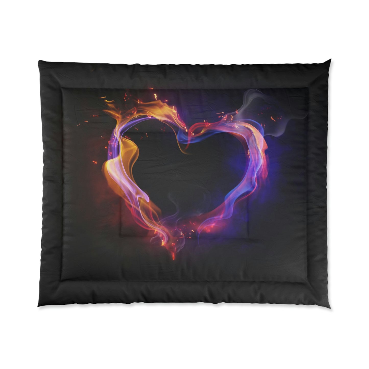 Heart on Fire Comforter