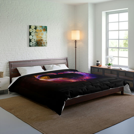 Heart on Fire Comforter