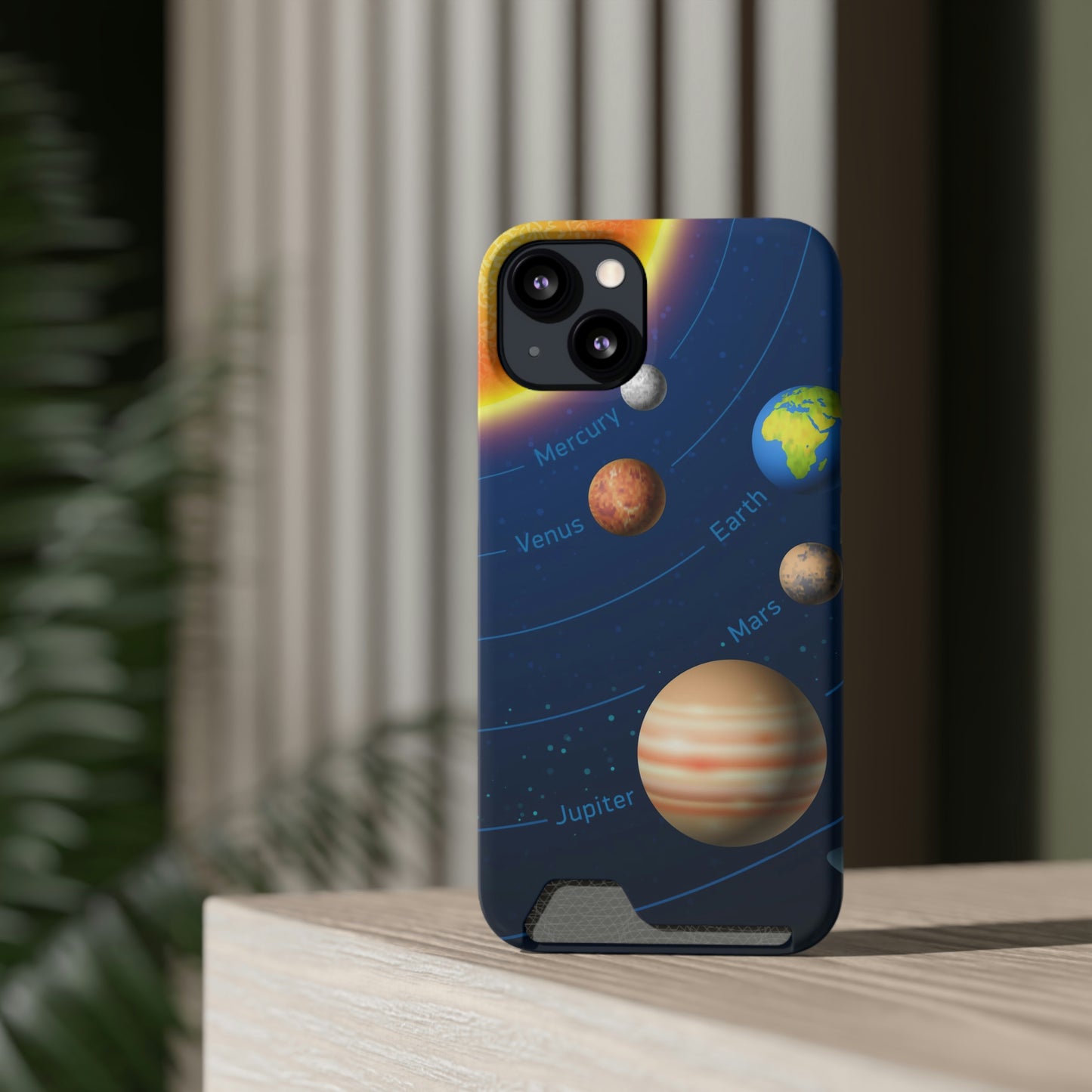 iPhone 13/ Samsung S21 & S22 Stargazer Case With Card Holder