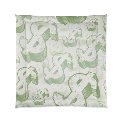 Dollar Sign Comforter