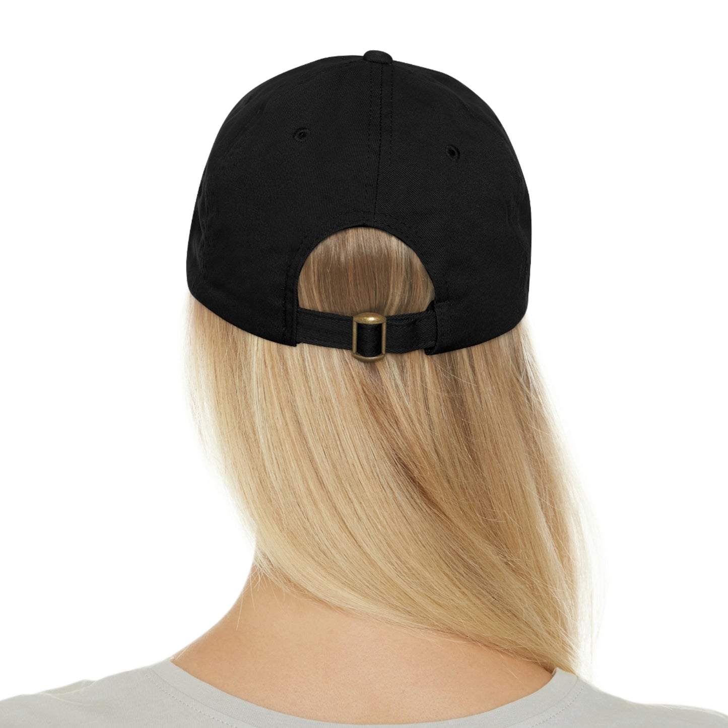 Big P Dad Hat with Leather Patch