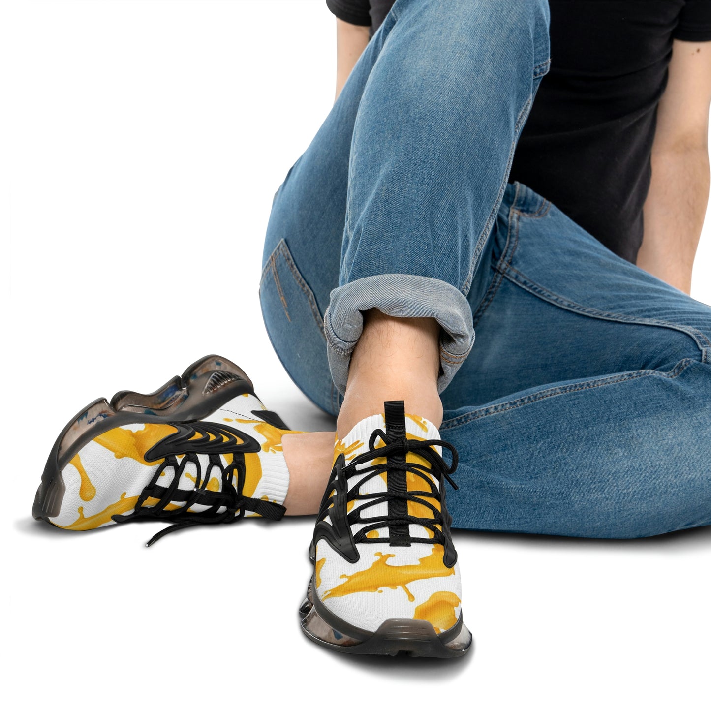 'Drippy' Mens Mesh Sneakers