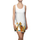 Egytian Goddess Cut & Sew Racerback Dress