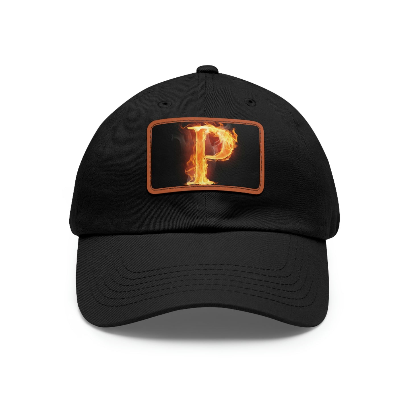Big P Dad Hat with Leather Patch