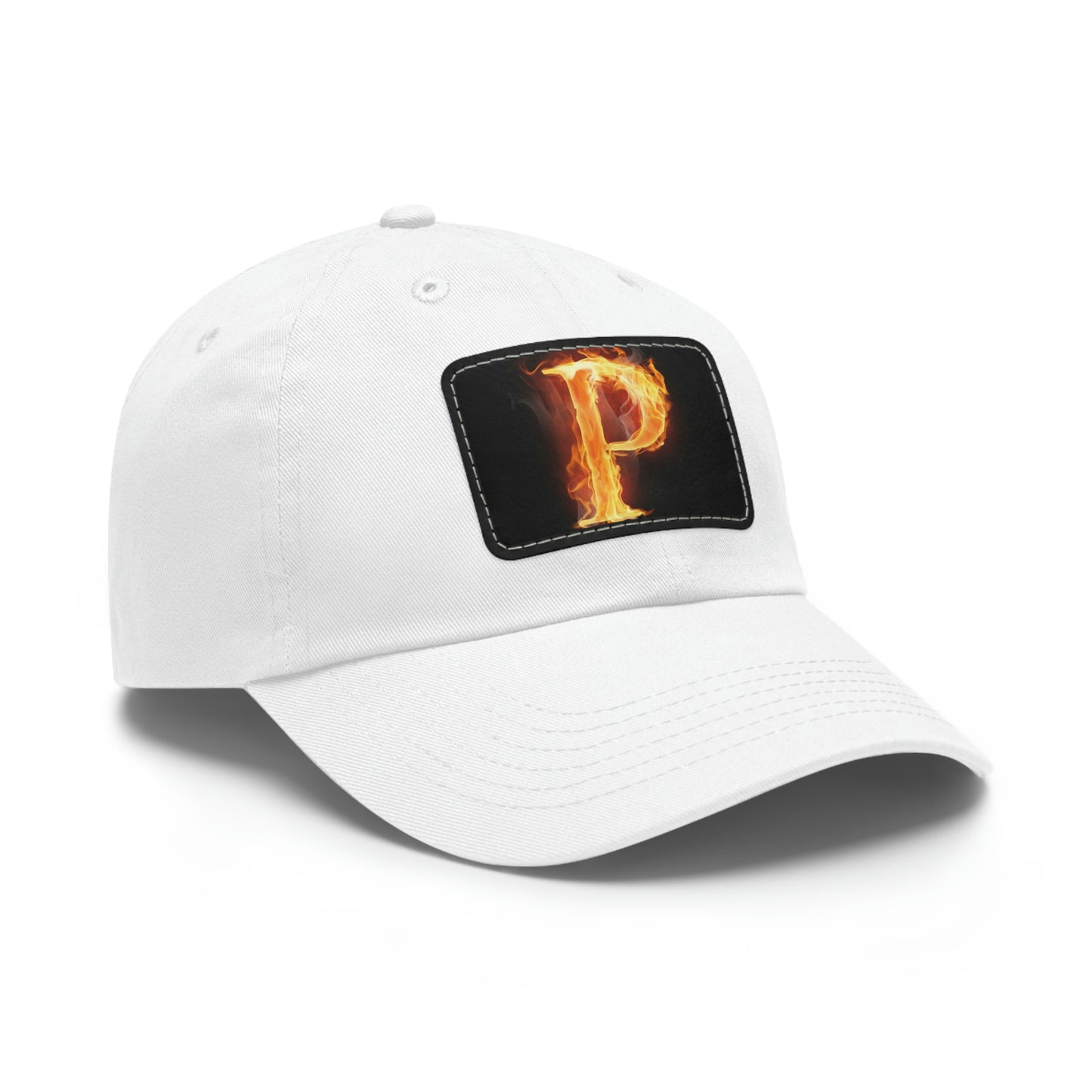 Big P Dad Hat with Leather Patch