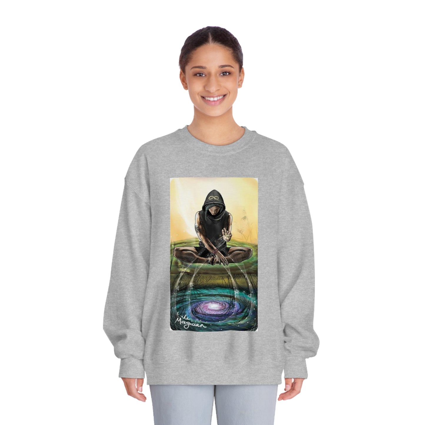Light Seers Magician Tarot Card DryBlend® Crewneck