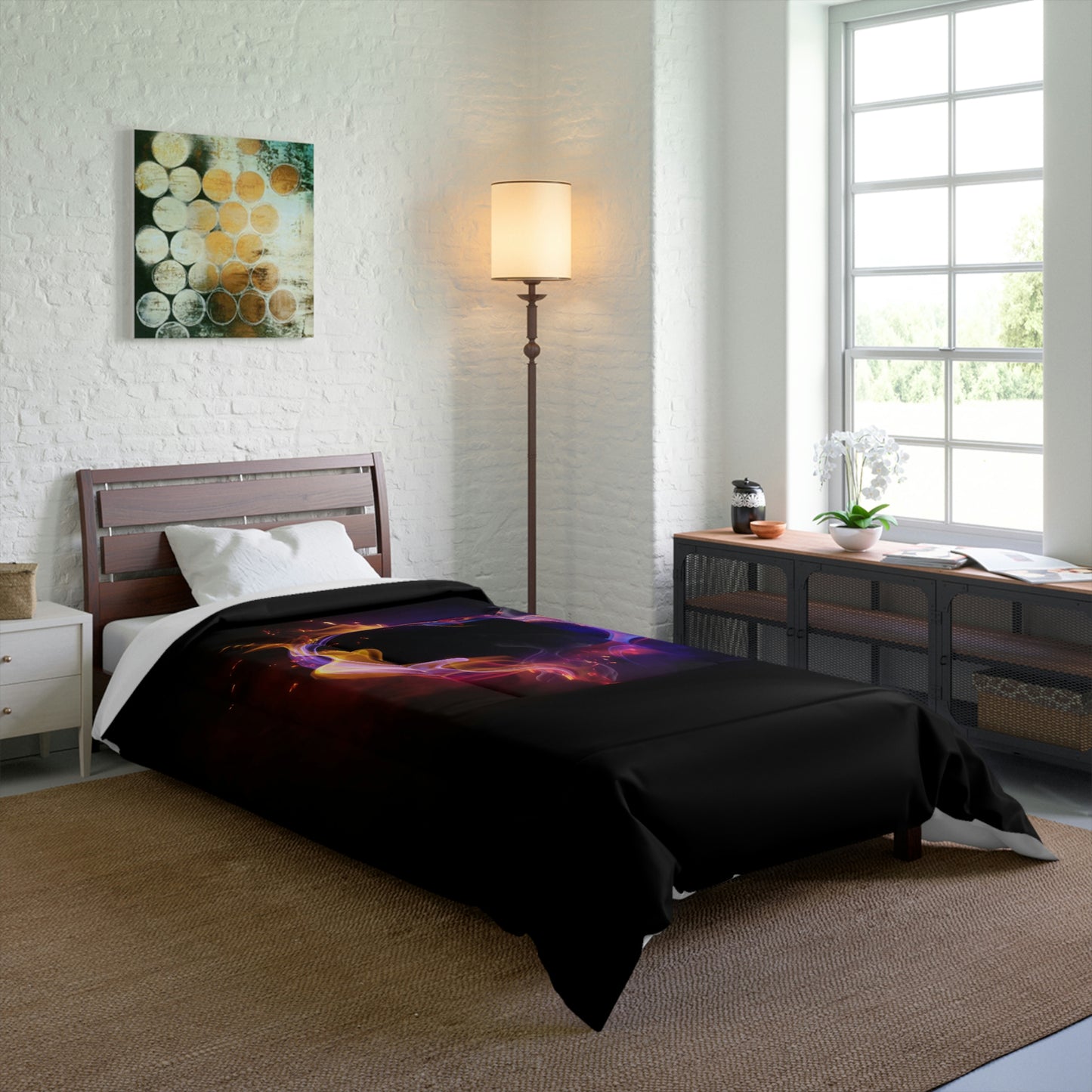 Heart on Fire Comforter