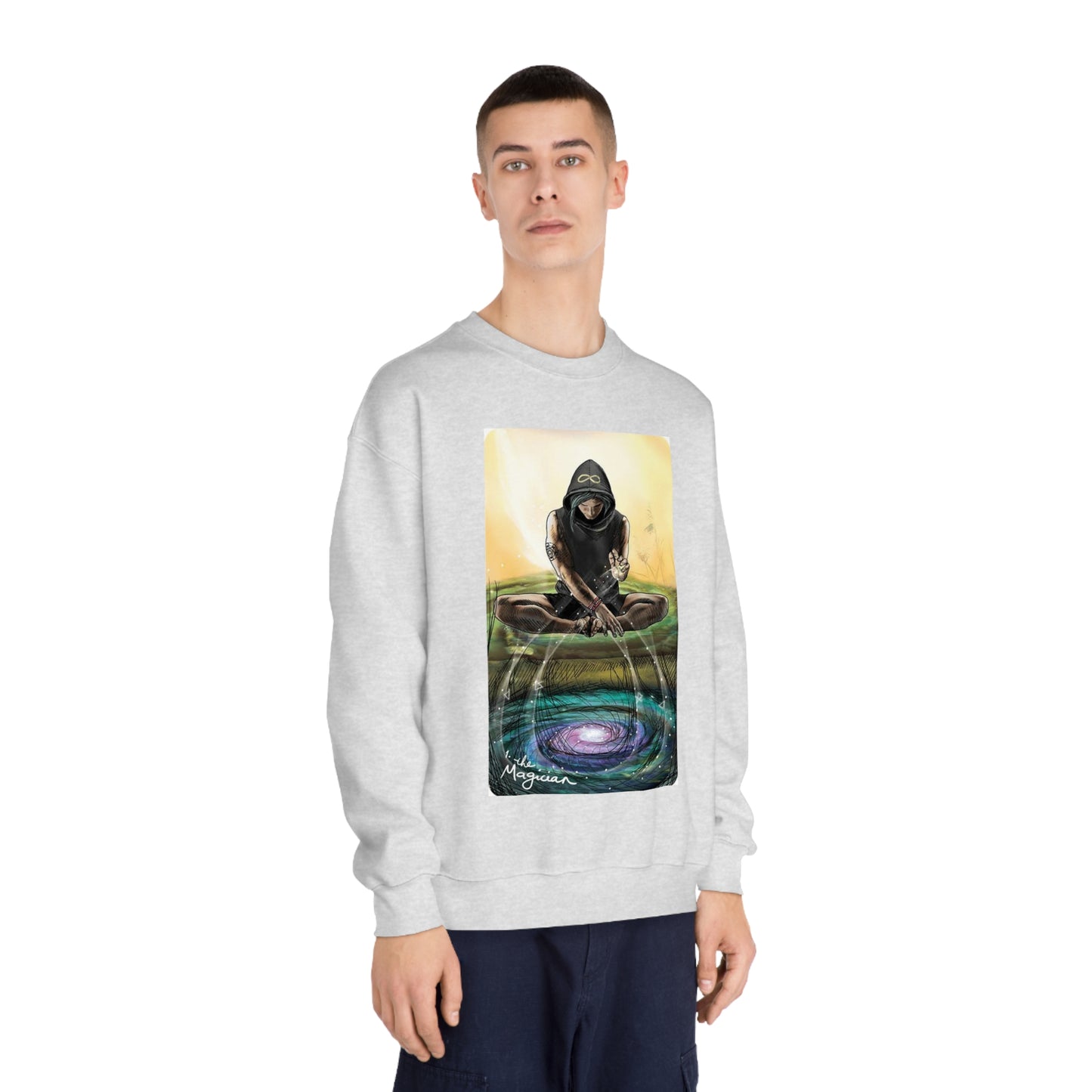 Light Seers Magician Tarot Card DryBlend® Crewneck