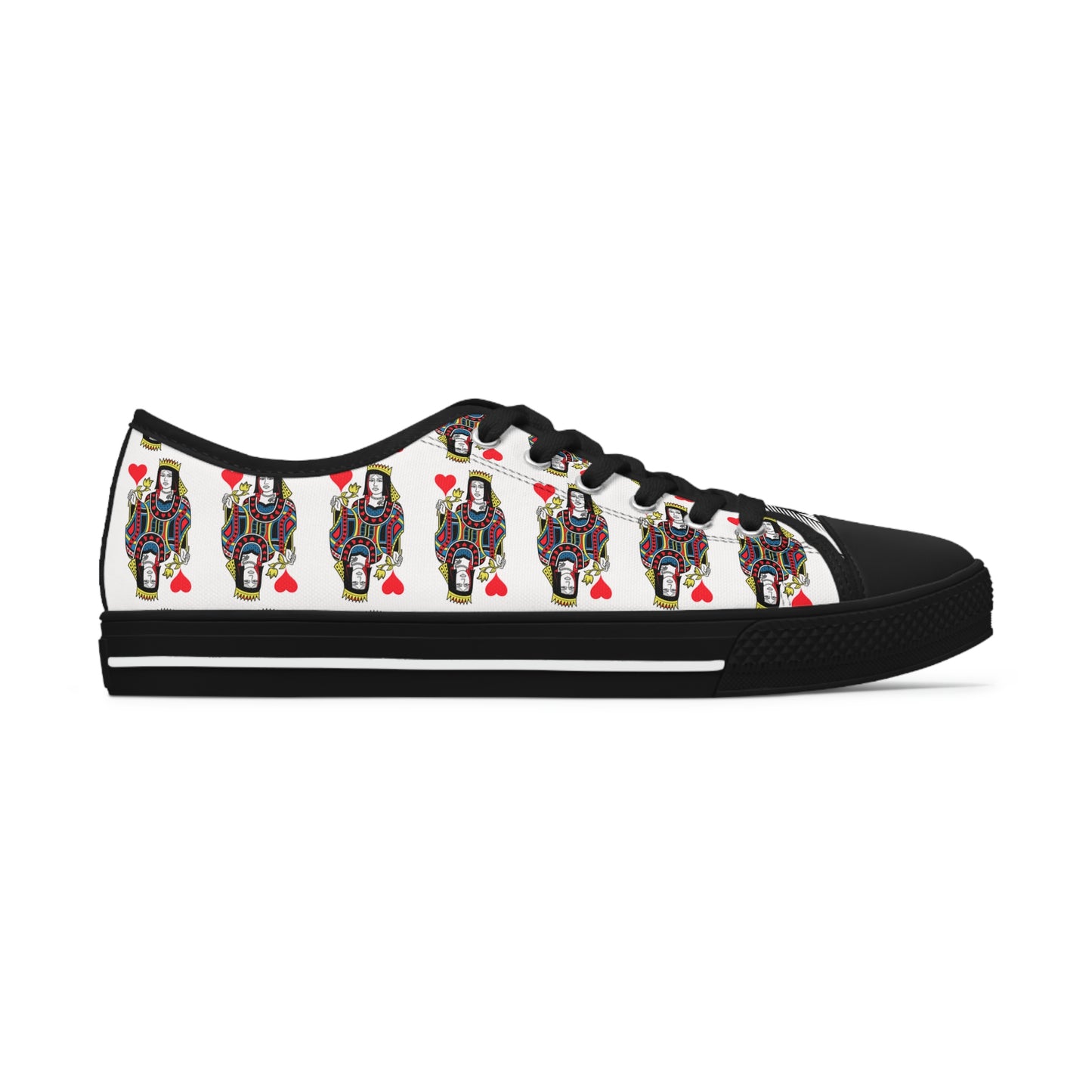 Queen of Hearts Low Top Sneakers