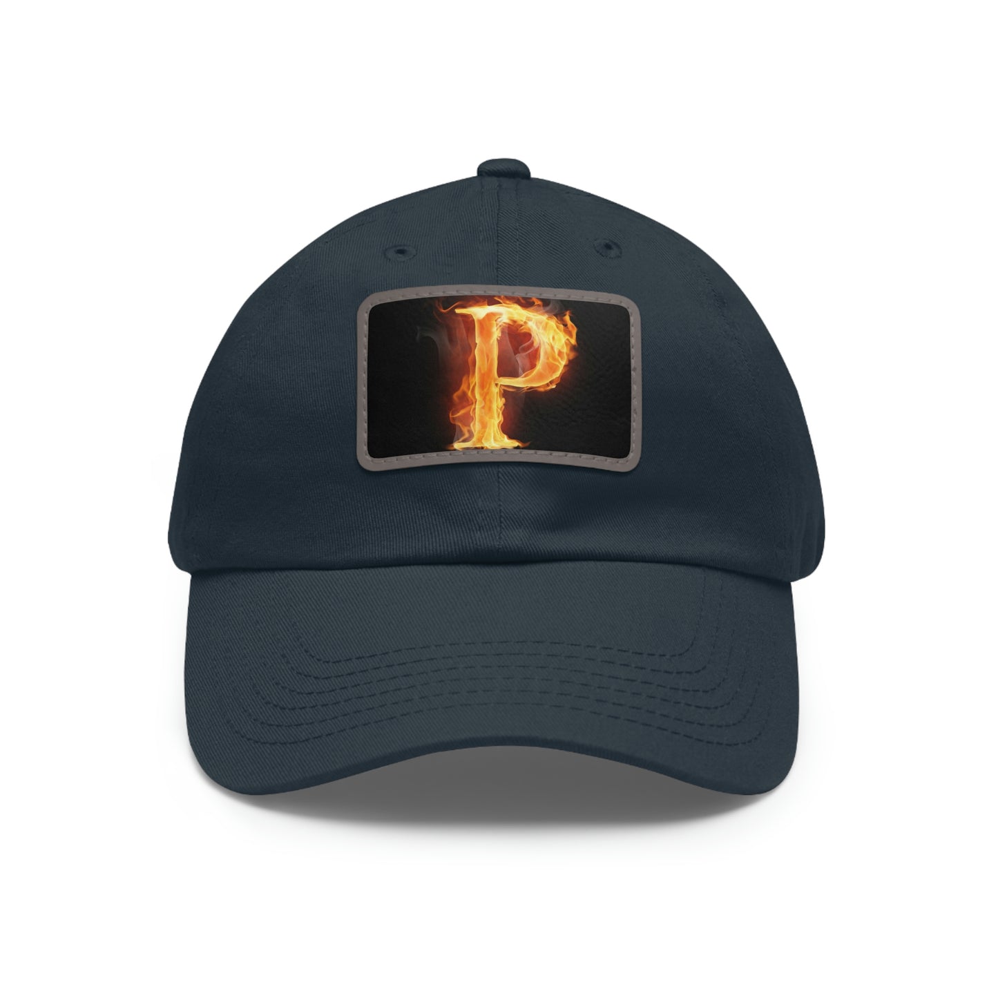 Big P Dad Hat with Leather Patch
