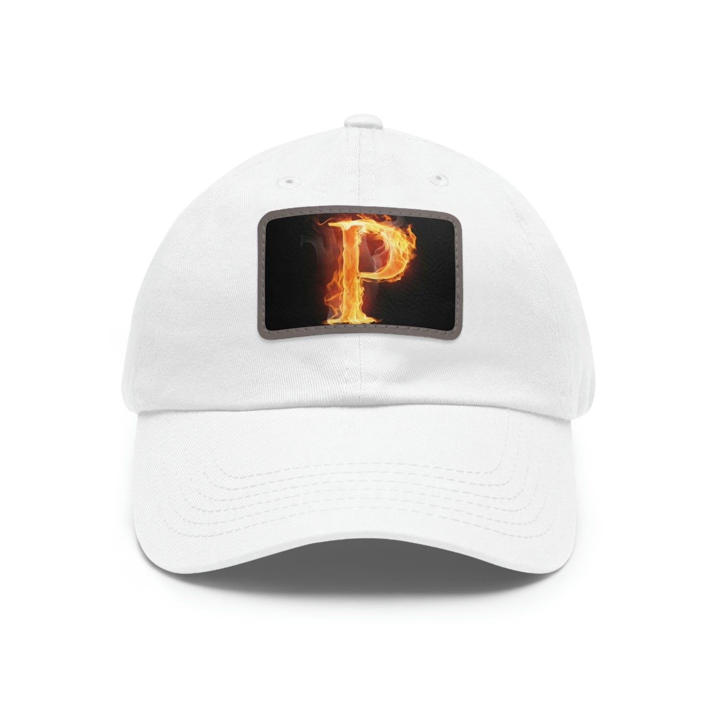 Big P Dad Hat with Leather Patch