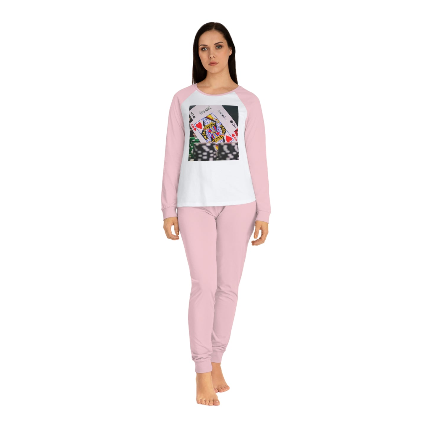 Black Ace By Correy Queen of Hearts Pajama Set