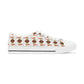 Queen of Hearts Low Top Sneakers
