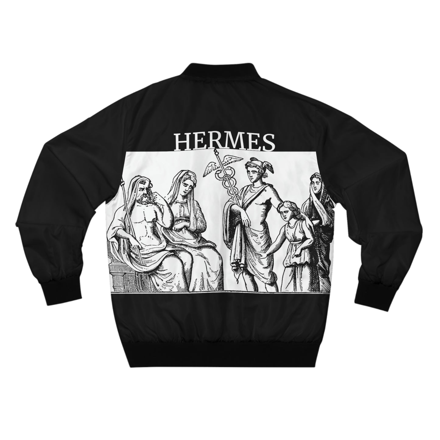 Hermes Men's AOP Bomber Jacket