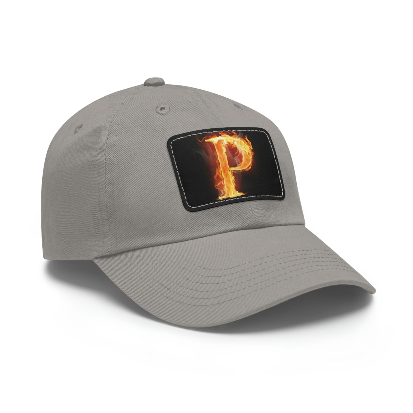 Big P Dad Hat with Leather Patch