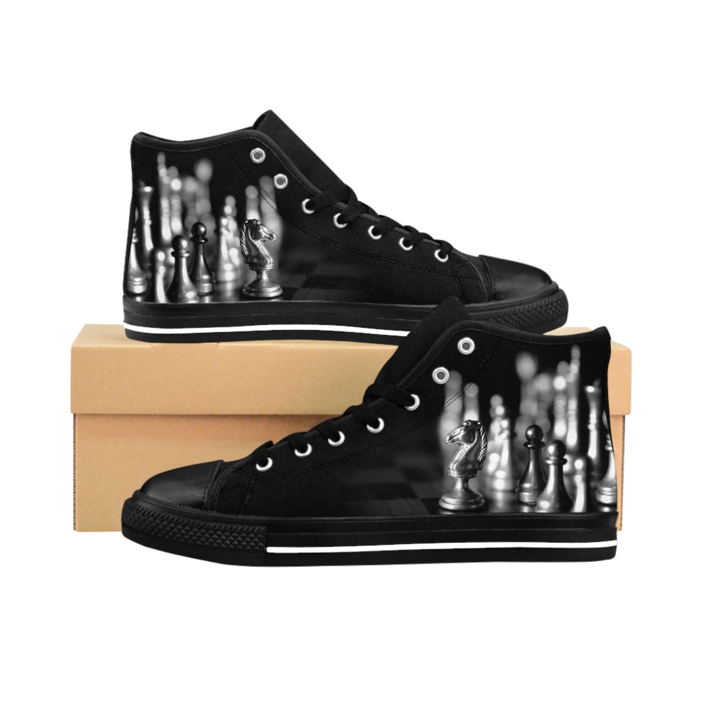 'Chess Piece' Mens Classic Sneakers