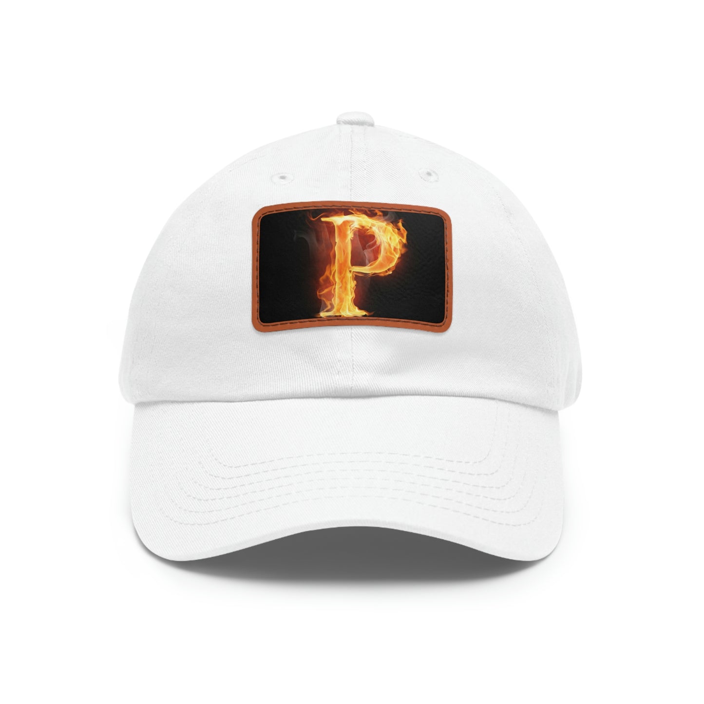 Big P Dad Hat with Leather Patch