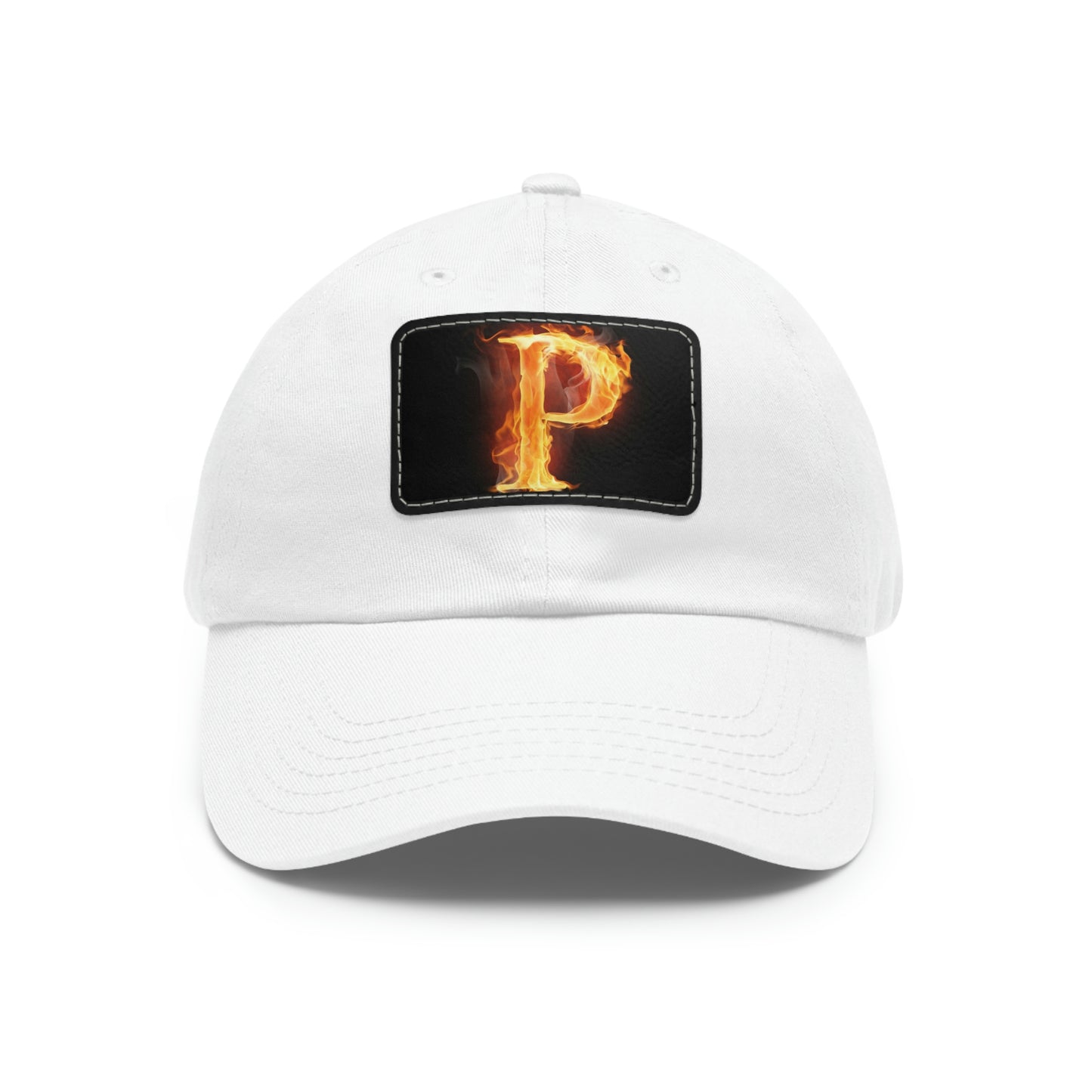 Big P Dad Hat with Leather Patch