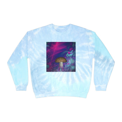 'Magic Mushroom' Unisex Tie-Dye Sweatshirt