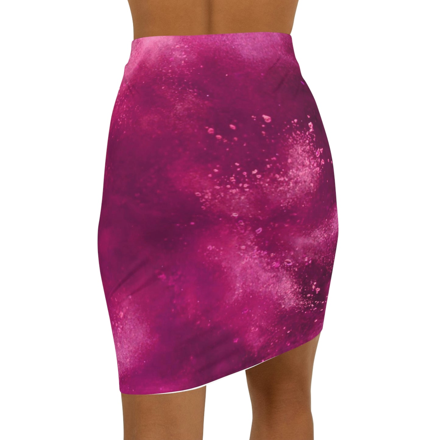Pink Nebula Mini Skirt