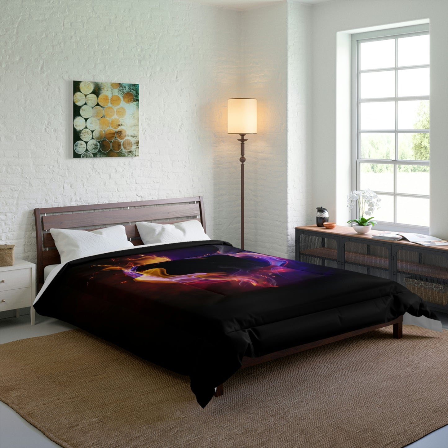 Heart on Fire Comforter