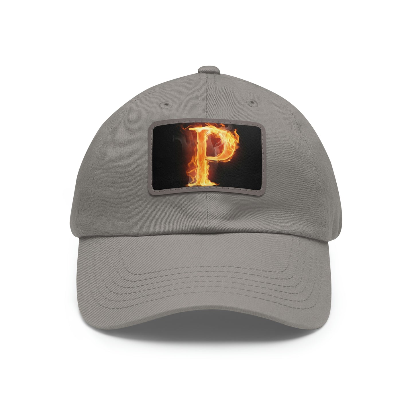 Big P Dad Hat with Leather Patch