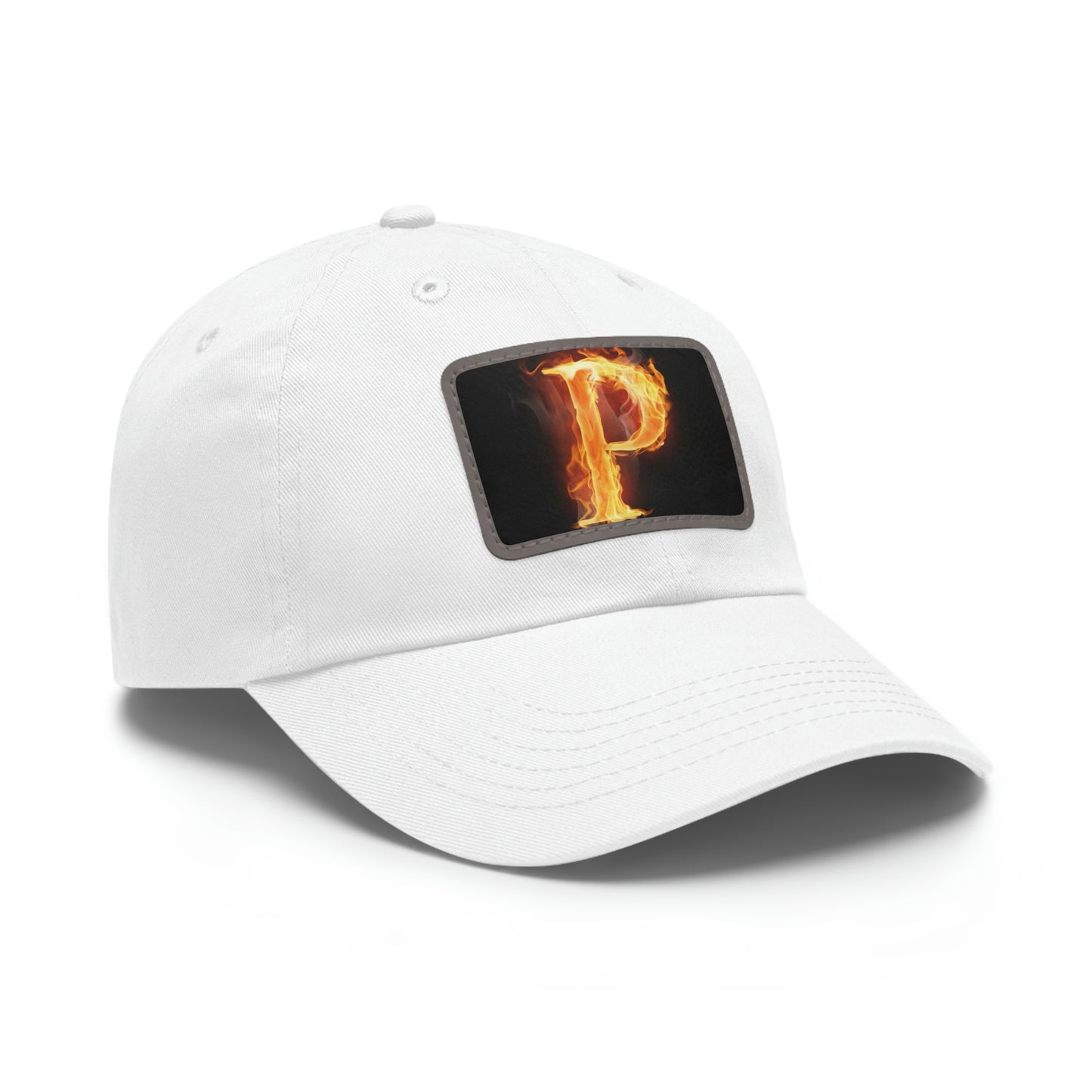 Big P Dad Hat with Leather Patch