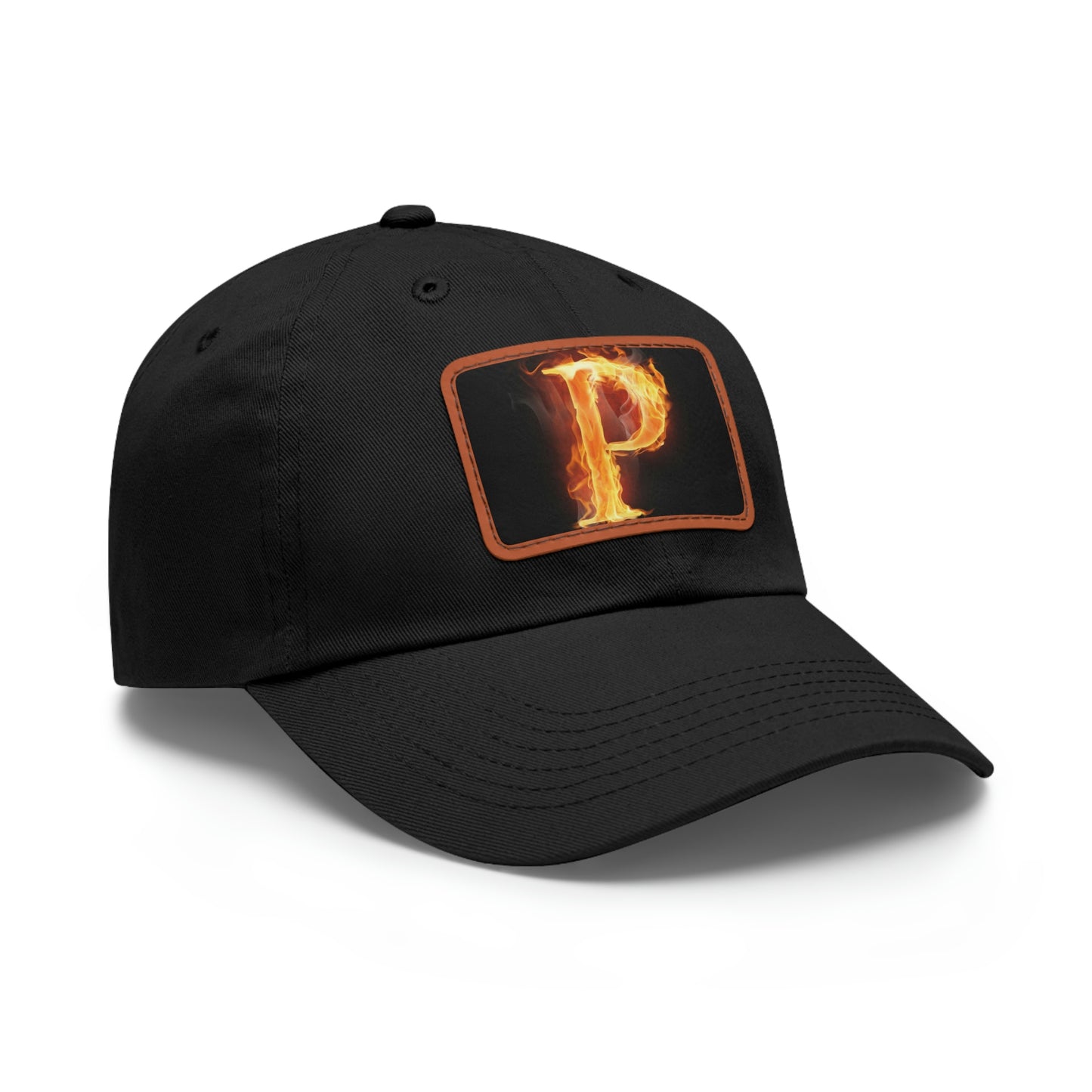 Big P Dad Hat with Leather Patch
