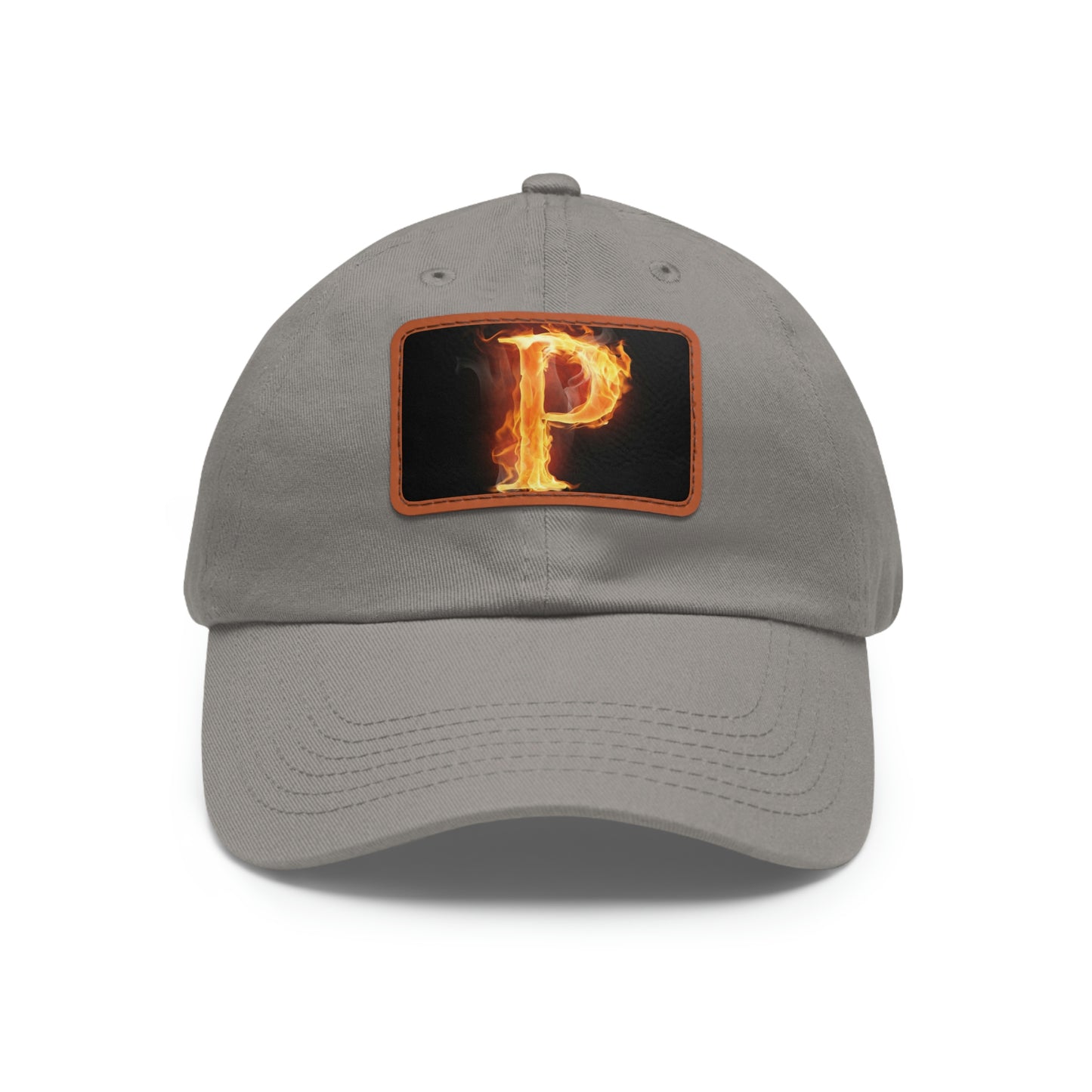 Big P Dad Hat with Leather Patch