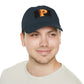 Big P Dad Hat with Leather Patch