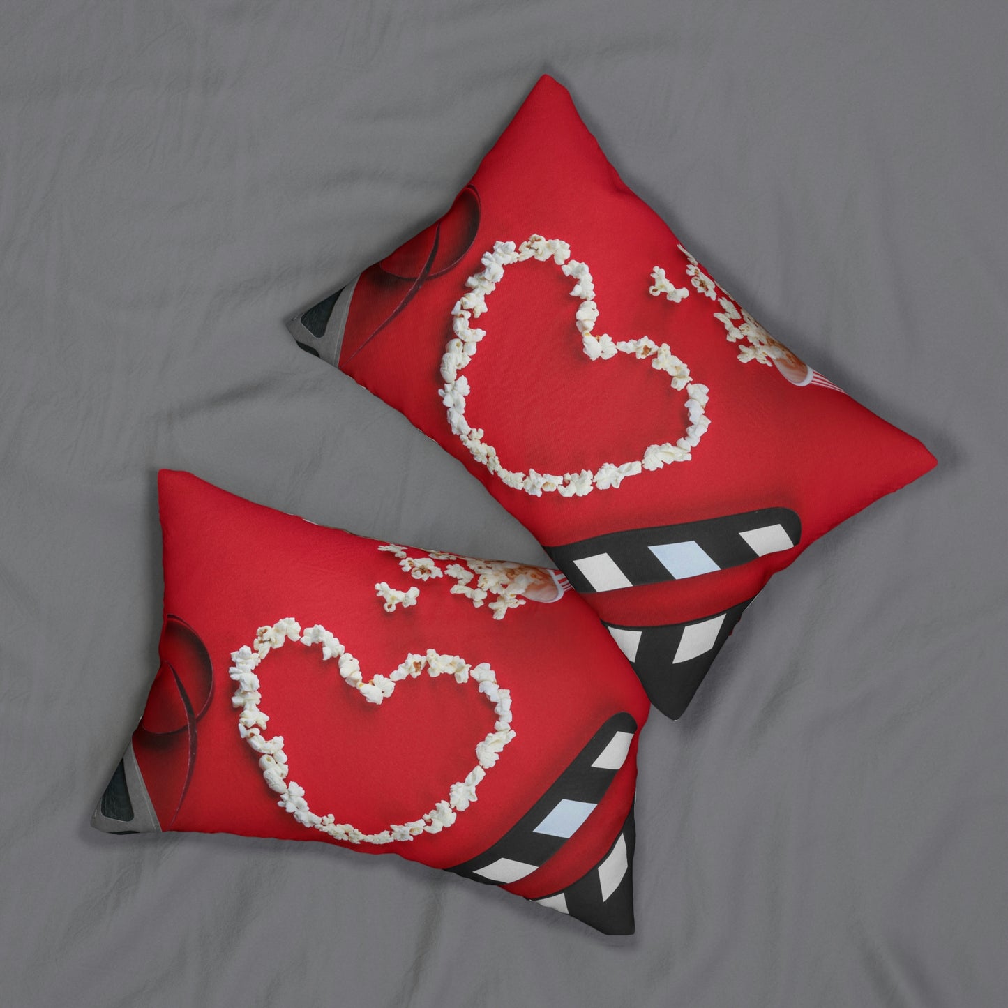 Movie Lovers Spun Polyester Lumbar Pillow