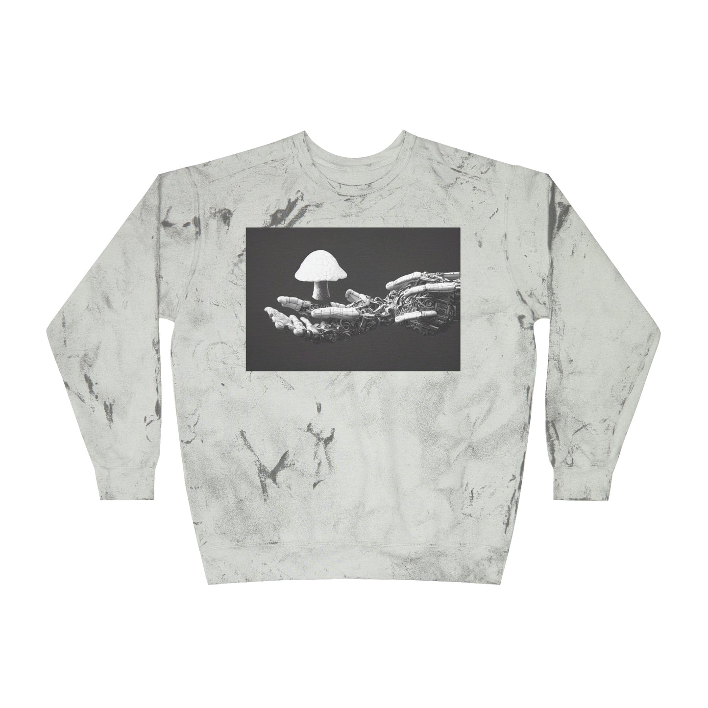 Magic Mushroom 3 Unisex Color Blast Crewneck Sweatshirt