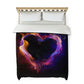 Heart on Fire Duvet Cover