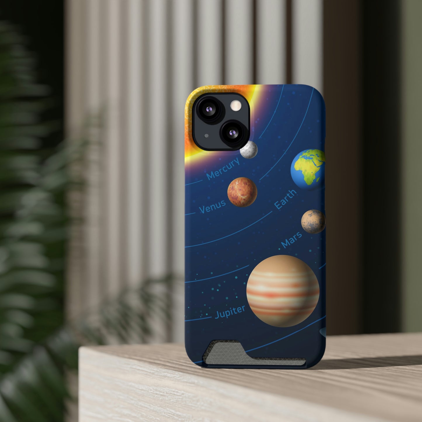 iPhone 13/ Samsung S21 & S22 Stargazer Case With Card Holder