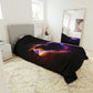 Heart on Fire Duvet Cover