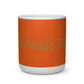 Fresh Made Today Heart Shaped Coffee Mug