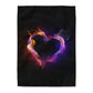 Heart on Fire Duvet Cover