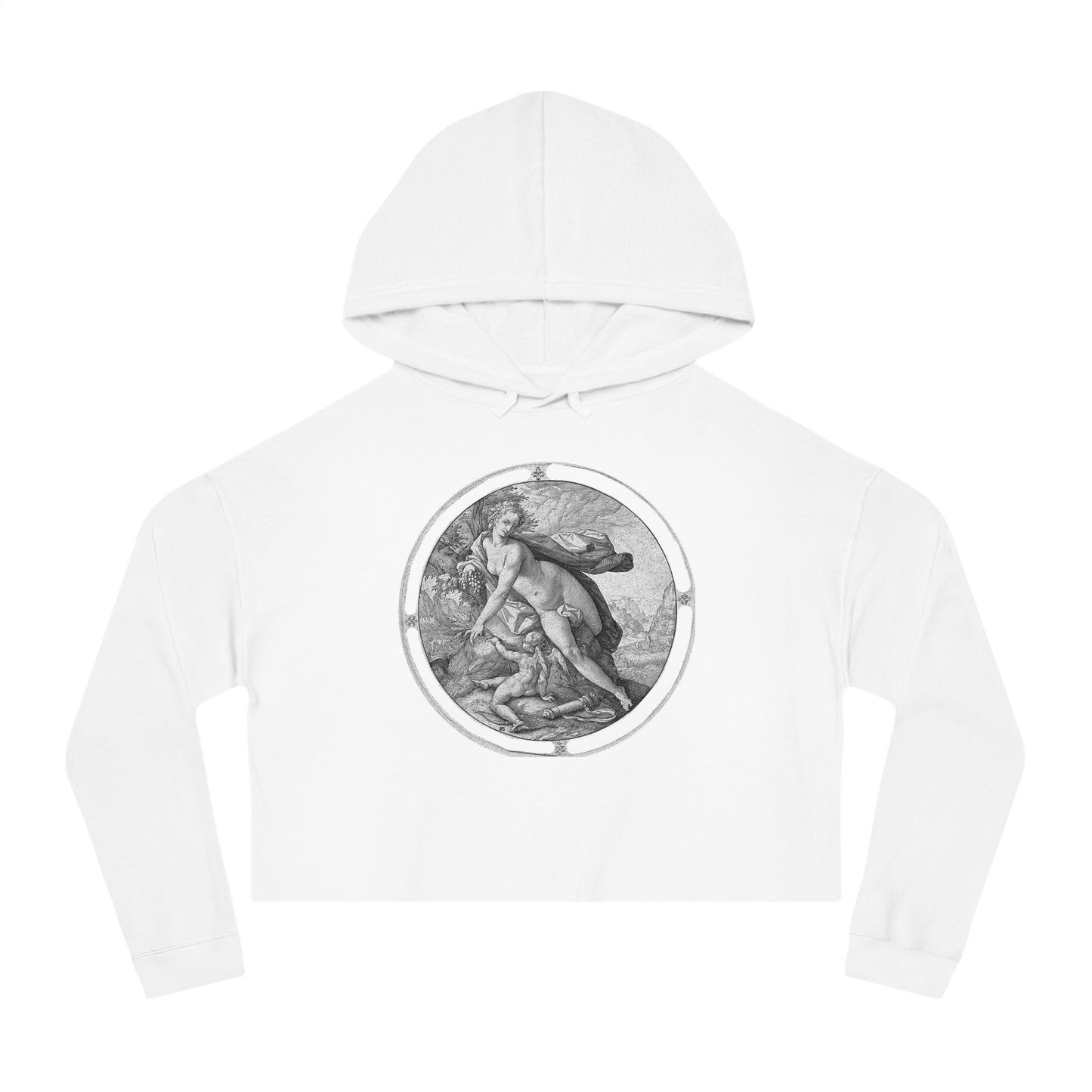 Venus Women’s Cropped Hooded Sweatshirt