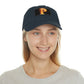 Big P Dad Hat with Leather Patch