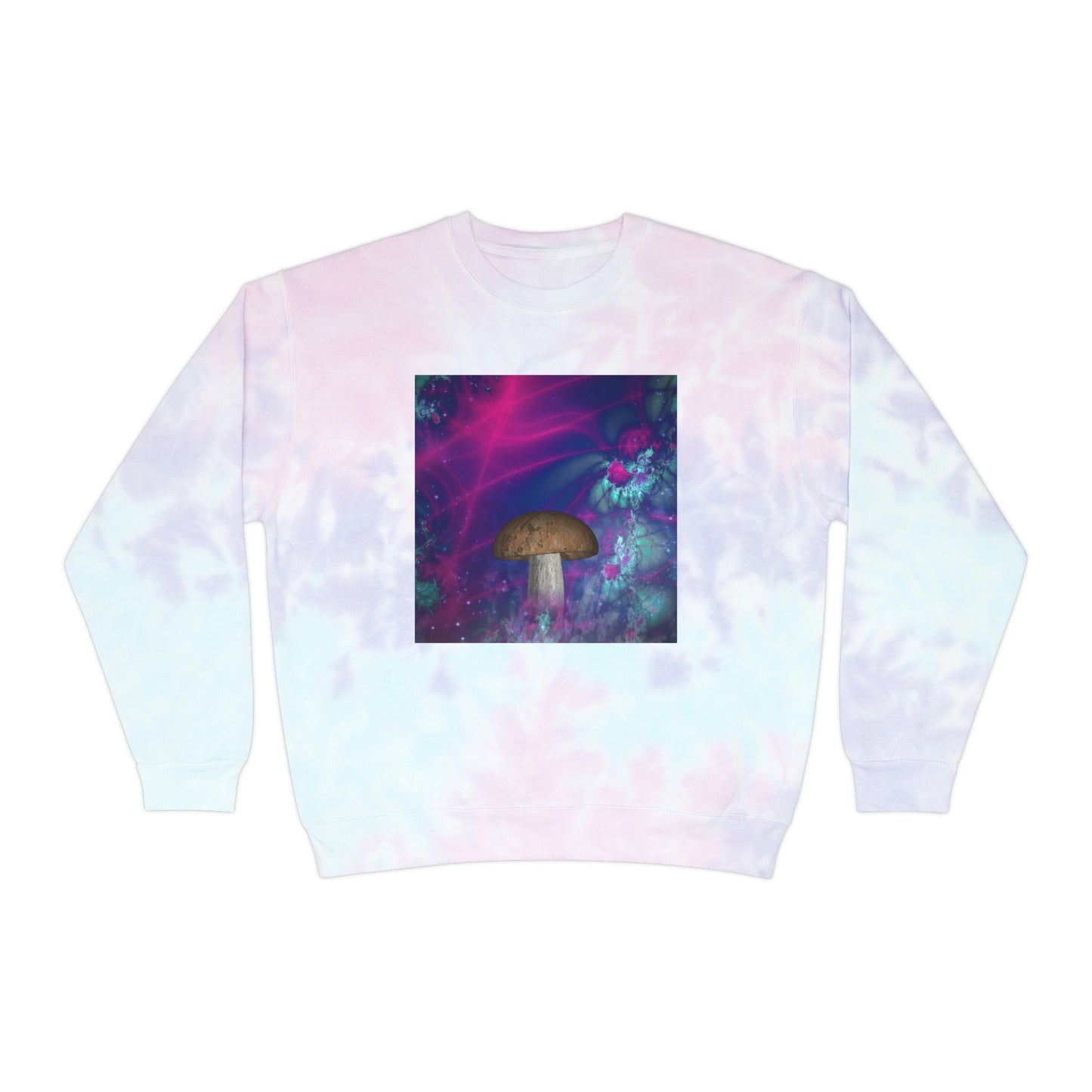 'Magic Mushroom' Unisex Tie-Dye Sweatshirt