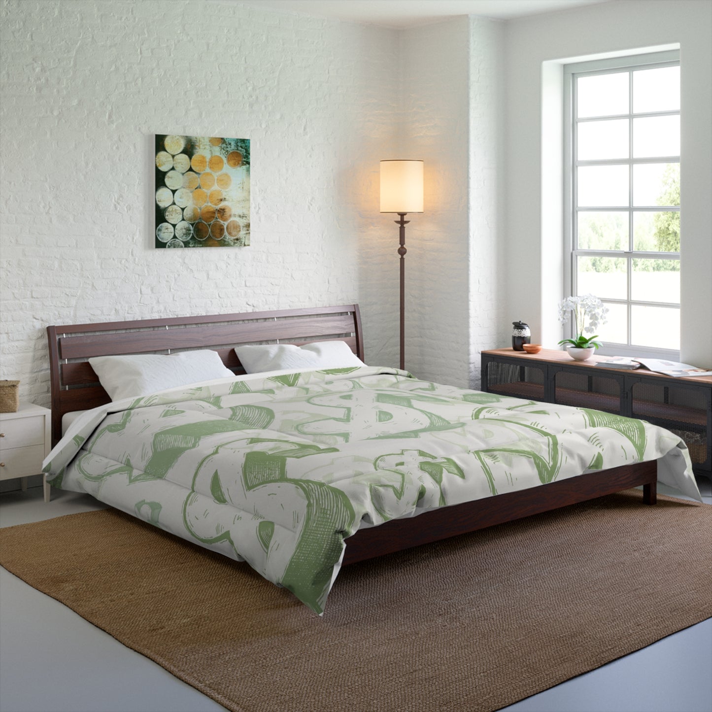 Dollar Sign Comforter