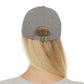 Big P Dad Hat with Leather Patch